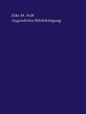 cover image of Augendichte/Blickdrängung